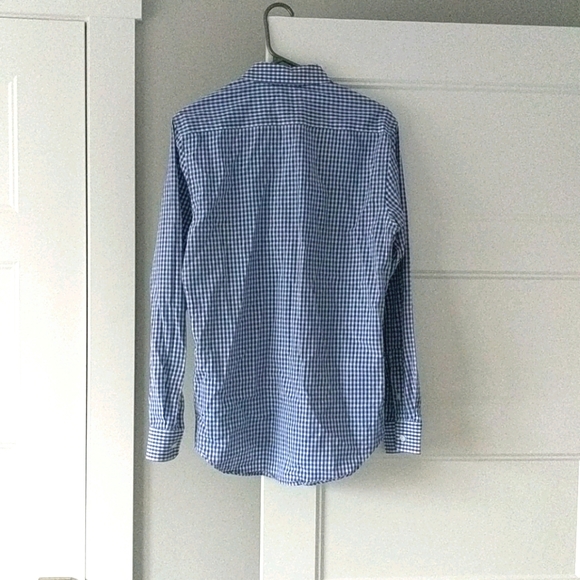 Zara Man Slim Fit Long Sleeve Collared Shirt - Picture 2 of 5